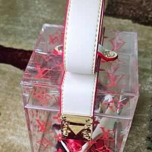 Louis Vuitton Clear Monogram Box Bag